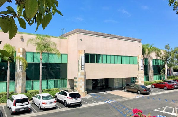 Outside view of the firm's office in Vista, California