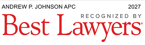 Andrew P. Johnson APC, Recognized by Best Lawyers 2027